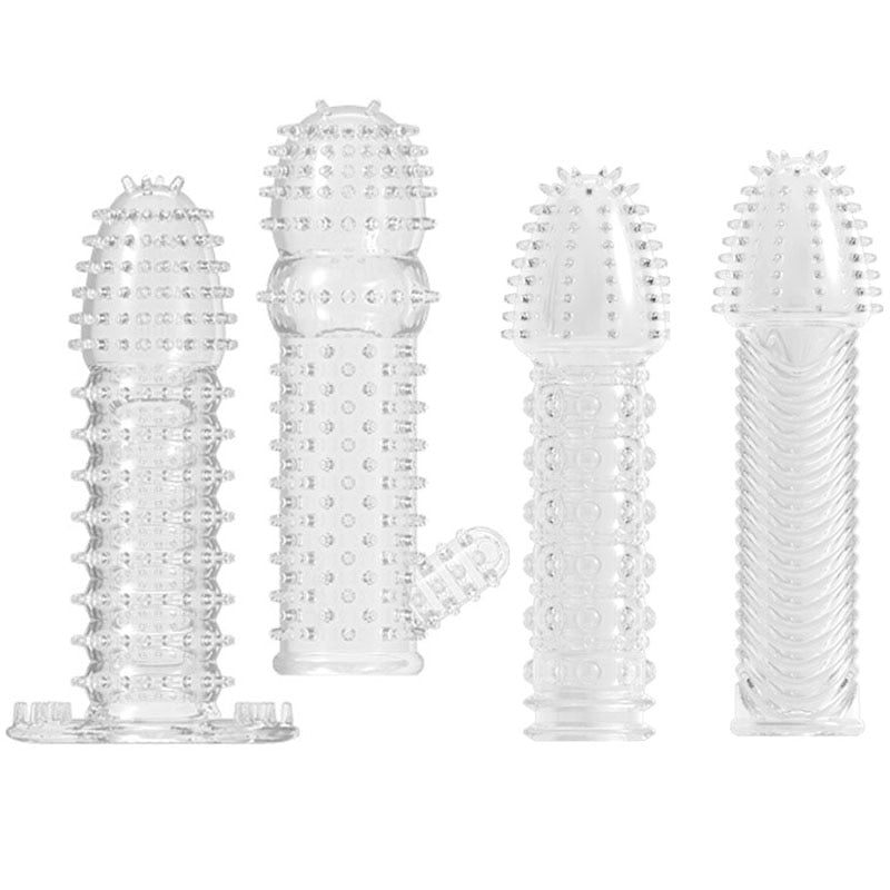 Men-Extensions-Condom-Penis-Sleeve-Reusable-Condom-Enlargement-Textured-Extender-Dildo-Sheath-Condoms-Sex-Toys-for-1